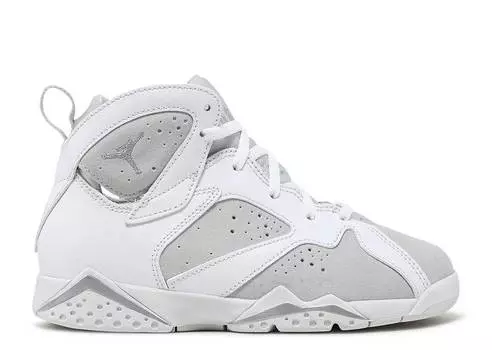 Кроссовки AIR JORDAN 7 RETRO PS 'PURE MONEY', белый