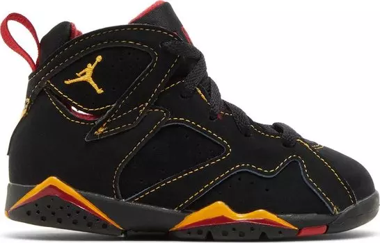 Кроссовки Air Jordan 7 Retro TD Citrus 2022, черный