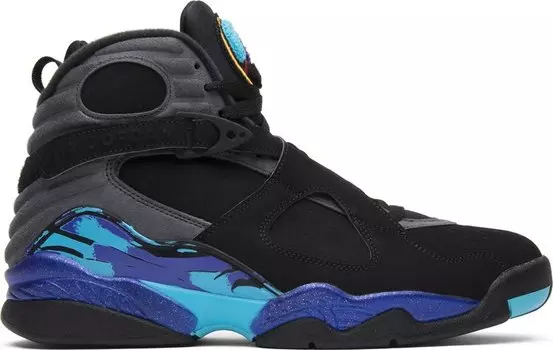 Кроссовки Air Jordan 8 Retro Aqua 2015, черный