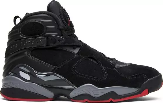 Кроссовки Air Jordan 8 Retro Bred, черный