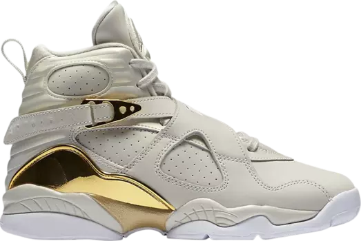 Кроссовки Air Jordan 8 Retro C&C BG Trophy, белый