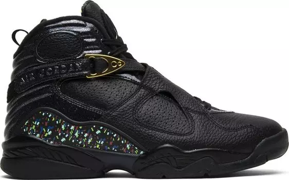 Кроссовки Air Jordan 8 Retro C&C Confetti, черный