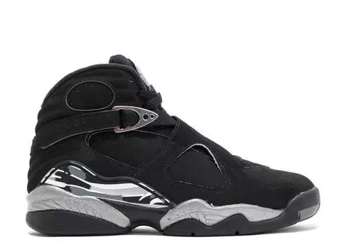 Кроссовки AIR JORDAN 8 RETRO 'CHROME' 2015, черный