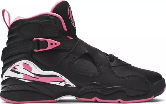 Кроссовки Air Jordan 8 Retro GS Pinksicle, черный