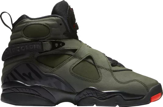 Кроссовки Air Jordan 8 Retro GS Take Flight, зеленый