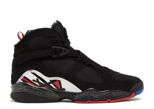 Кроссовки AIR JORDAN 8 RETRO 'PLAYOFF' 2023, черный