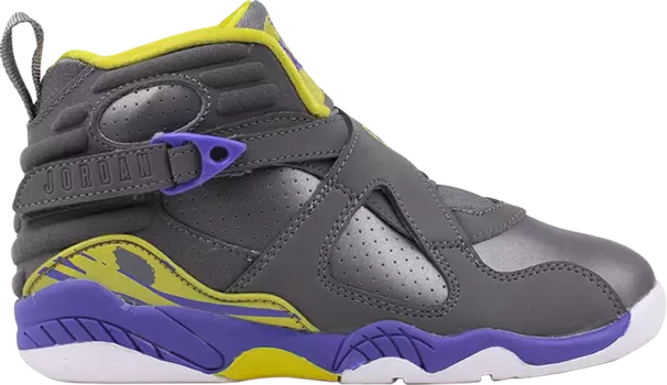 Кроссовки Air Jordan 8 Retro PS Laney, серый