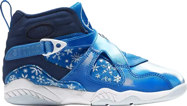 Кроссовки Air Jordan 8 Retro PS Snowflake, синий