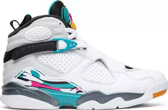 Кроссовки Air Jordan 8 Retro South Beach, белый