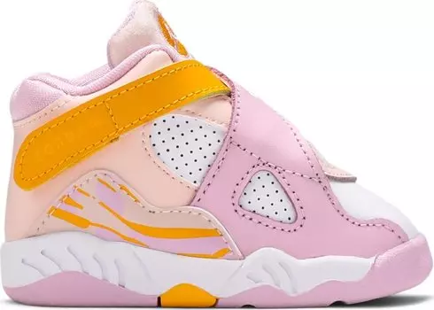 Кроссовки Air Jordan 8 Retro TD Light Arctic Pink, розовый