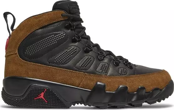 Кроссовки Air Jordan 9 Retro Boot NRG Olive, черный