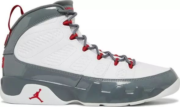 Кроссовки Air Jordan 9 Retro Fire Red, серый