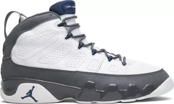 Кроссовки Air Jordan 9 Retro French Blue 2002, белый