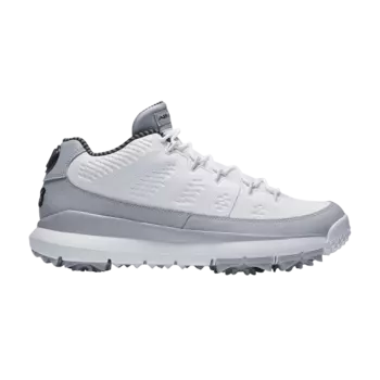 Кроссовки Air Jordan 9 Retro Golf 'Wolf Grey', белый