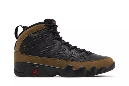 Кроссовки Air Jordan 9 Retro Olive2024, черный