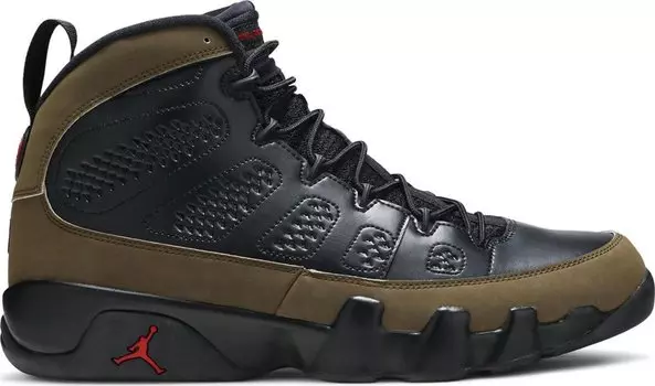 Кроссовки Air Jordan 9 Retro Olive 2012, черный