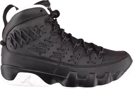 Кроссовки Air Jordan 9 Retro Pinnacle Baseball Glove Black, черный