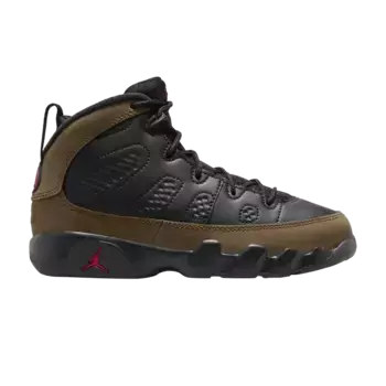 Кроссовки Air Jordan 9 Retro PS Olive2024, черный