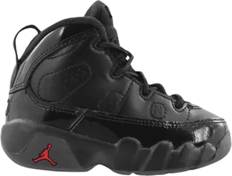 Кроссовки Air Jordan 9 Retro TD Bred, черный