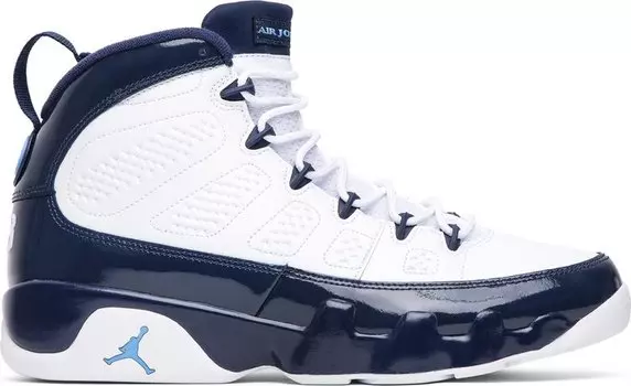 Кроссовки Air Jordan 9 Retro UNC, синий