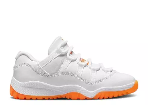Кроссовки Air Jordan Air Jordan 11 Retro Low Ps 'Bright Citrus', белый