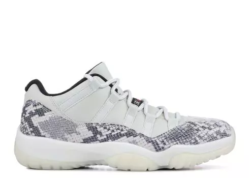 Кроссовки Air Jordan Air Jordan 11 Retro Low 'Light Bone Snakeskin', белый