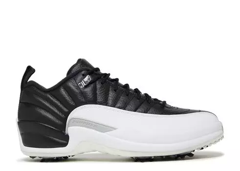 Кроссовки Air Jordan Air Jordan 12 Low Golf 'Playoffs', черный