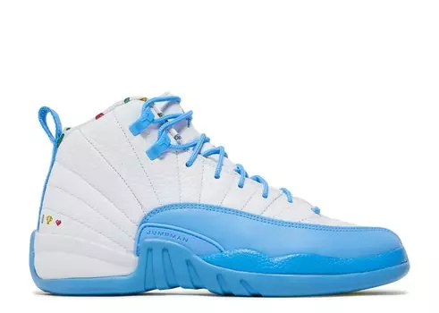 Кроссовки Air Jordan Air Jordan 12 Retro Gs 'Emoji', белый