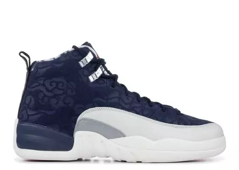 Кроссовки Air Jordan Air Jordan 12 Retro Gs 'International Flight', синий