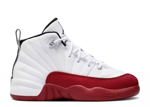 Кроссовки Air Jordan Air Jordan 12 Retro Ps 'Cherry' 2023, белый