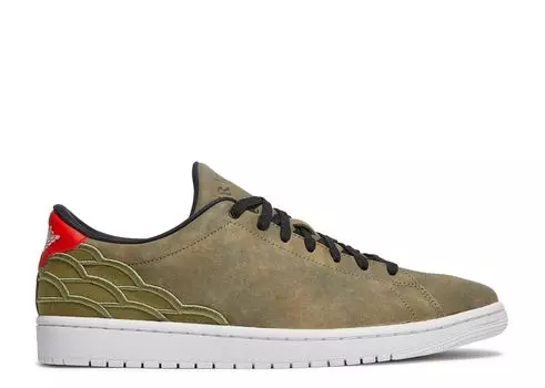 Кроссовки Air Jordan Air Jordan 1 Centre Court 'Oil Green', зеленый