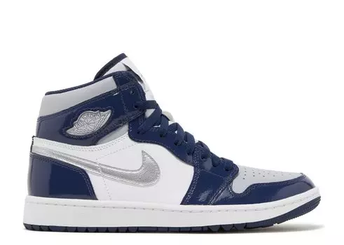 Кроссовки Air Jordan Air Jordan 1 High Golf 'Midnight Navy', синий