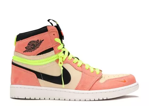 Кроссовки Air Jordan Air Jordan 1 High Switch 'Pink Volt', розовый
