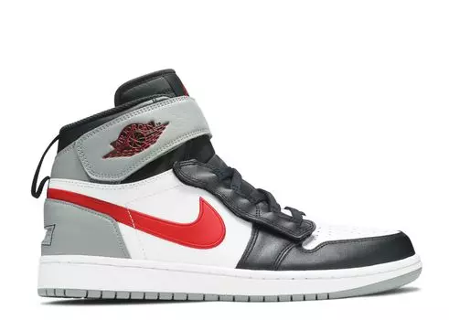 Кроссовки Air Jordan Air Jordan 1 High Flyease 'Particle Grey', белый