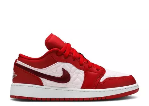Кроссовки Air Jordan Air Jordan 1 Low Gs 'Pink Quilt', розовый