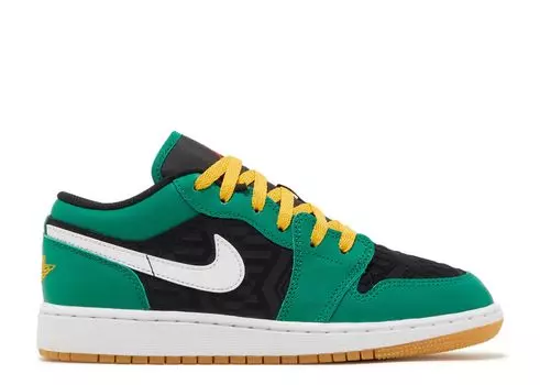 Кроссовки Air Jordan Air Jordan 1 Low Se Gs 'Christmas', зеленый