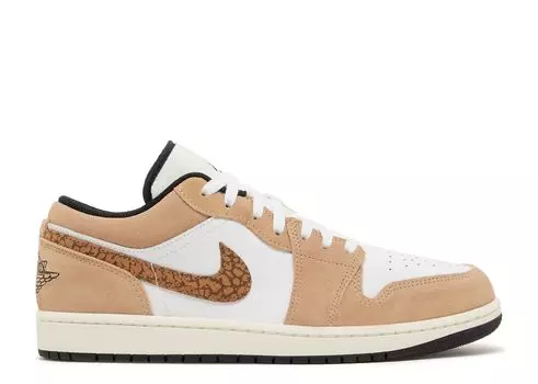 Кроссовки Air Jordan Air Jordan 1 Low Se 'Brown Elephant', коричневый