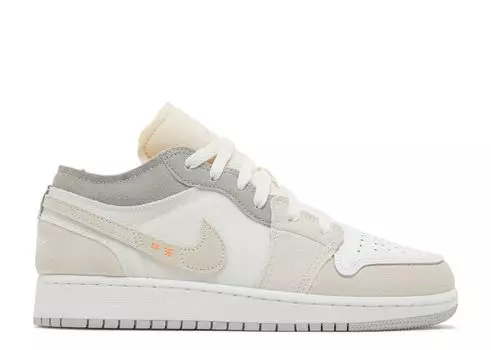 Кроссовки Air Jordan Air Jordan 1 Low Se Craft Gs 'Inside Out', белый