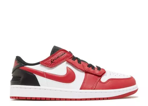Кроссовки Air Jordan Air Jordan 1 Low Flyease 'White Gym Red', белый
