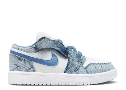 Кроссовки Air Jordan Air Jordan 1 Low Alt Ps 'Washed Denim', белый