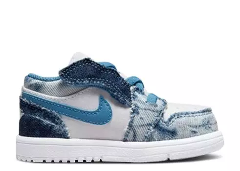 Кроссовки Air Jordan Air Jordan 1 Low Alt Td 'Washed Denim', белый