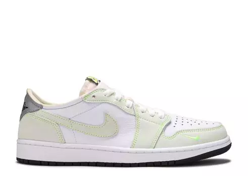 Кроссовки Air Jordan Air Jordan 1 Low Og 'Ghost Green', зеленый