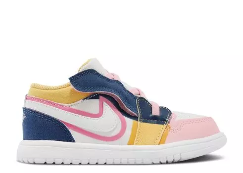 Кроссовки Air Jordan Air Jordan 1 Low Alt Se Td 'Multi-Color Canvas', разноцветный
