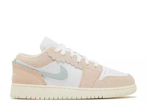 Кроссовки Air Jordan Air Jordan 1 Low Se Gs 'Scalloped Edge', розовый