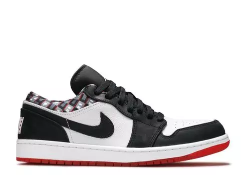 Кроссовки Air Jordan Air Jordan 1 Low 'Quai 54' 2021, белый