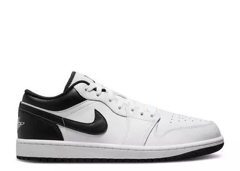 Кроссовки Air Jordan Air Jordan 1 Low 'White Black', белый
