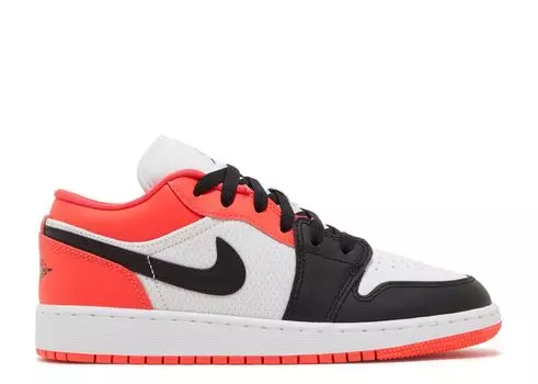 Кроссовки Air Jordan Air Jordan 1 Low Se Gs 'Mismatched Infrared', белый