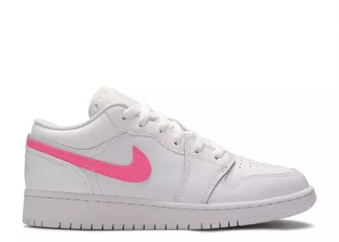 Кроссовки Air Jordan Air Jordan 1 Low Gs 'White Neon', белый