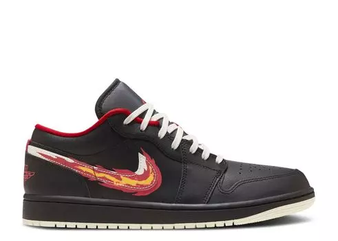 Кроссовки Air Jordan Air Jordan 1 Low Se 'Just Skate', черный