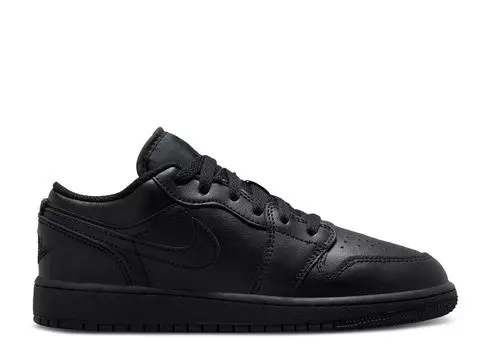 Кроссовки Air Jordan Air Jordan 1 Low Gs 'Triple Black' 2022, черный